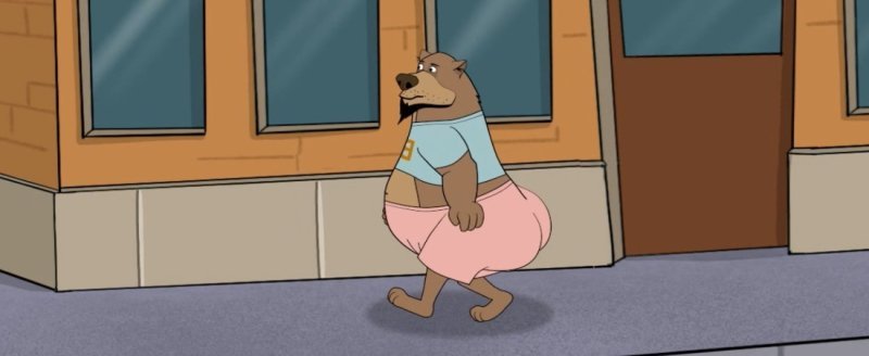 Who is Boochie Bear in Tariq's Cartoon Series?