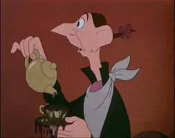 scared ichabod crane GIF