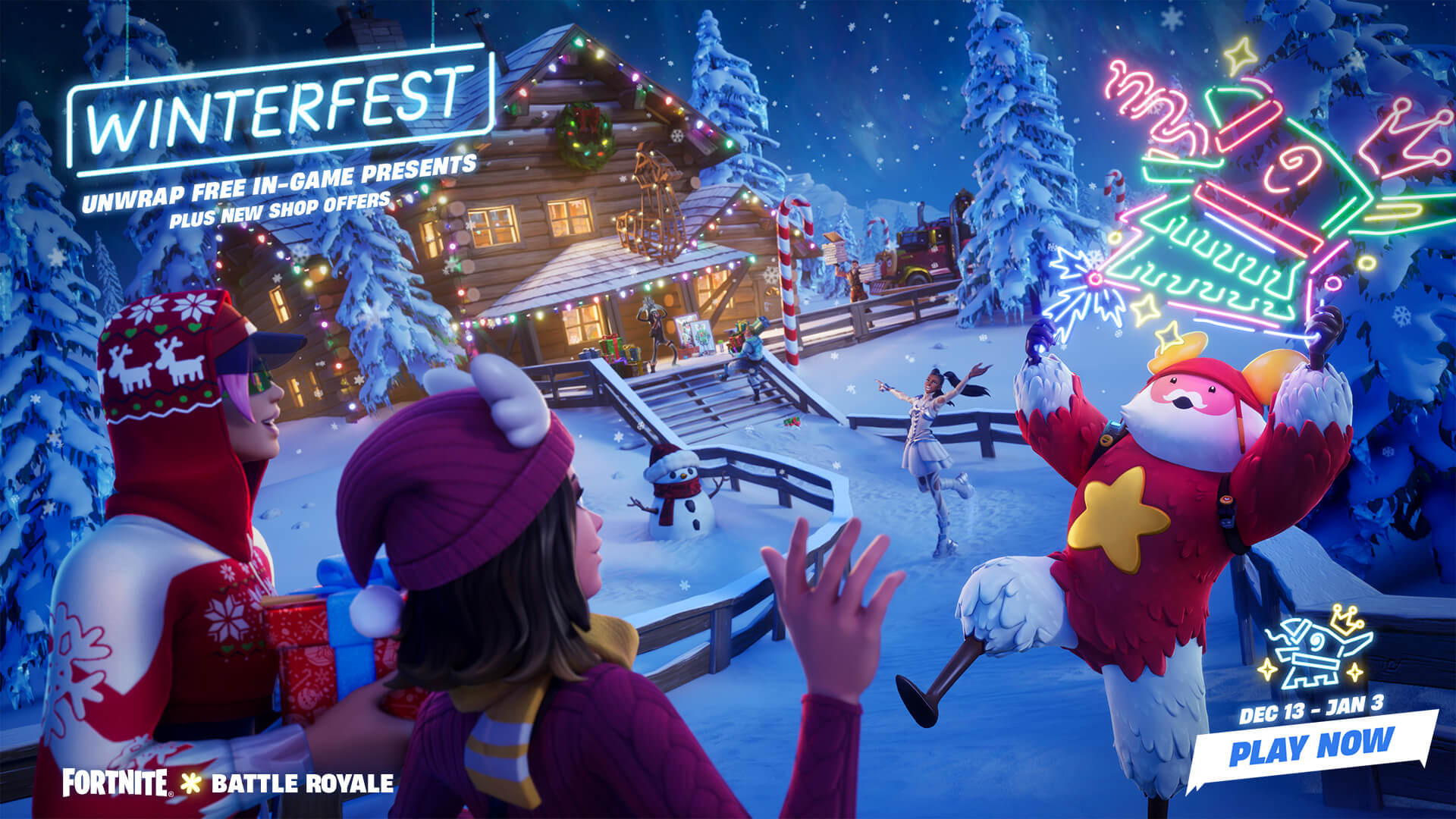 Fortnite Winterfest 2022 6ZEROS Stay Woke