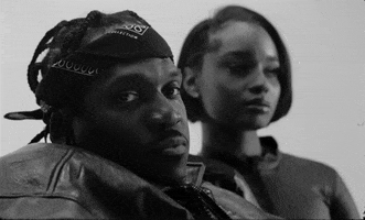 Black And White Yes GIF by Pusha T